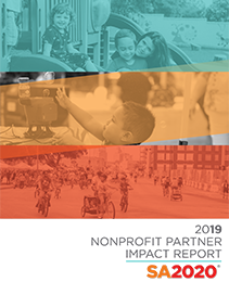 2019 Nonprofit Partner Impact Report cover